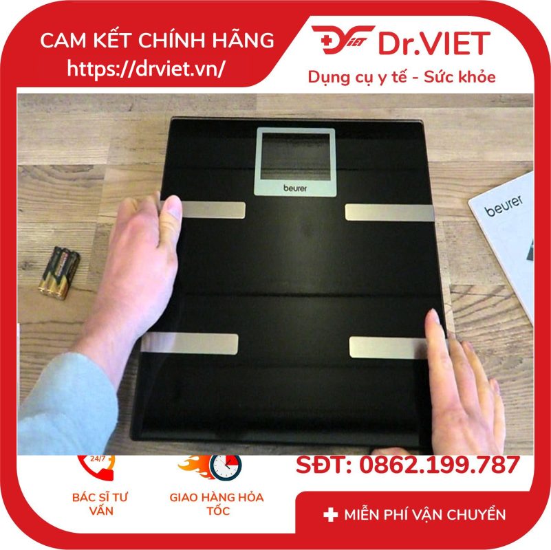 Cân phân tích cơ thể Beurer BF700 Bluetooth 14 Cân phân tích cơ thể Beurer BF700 Bluetooth