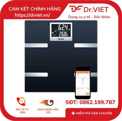 Cân phân tích cơ thể Beurer BF700 Bluetooth 15 Cân phân tích cơ thể Beurer BF700 Bluetooth