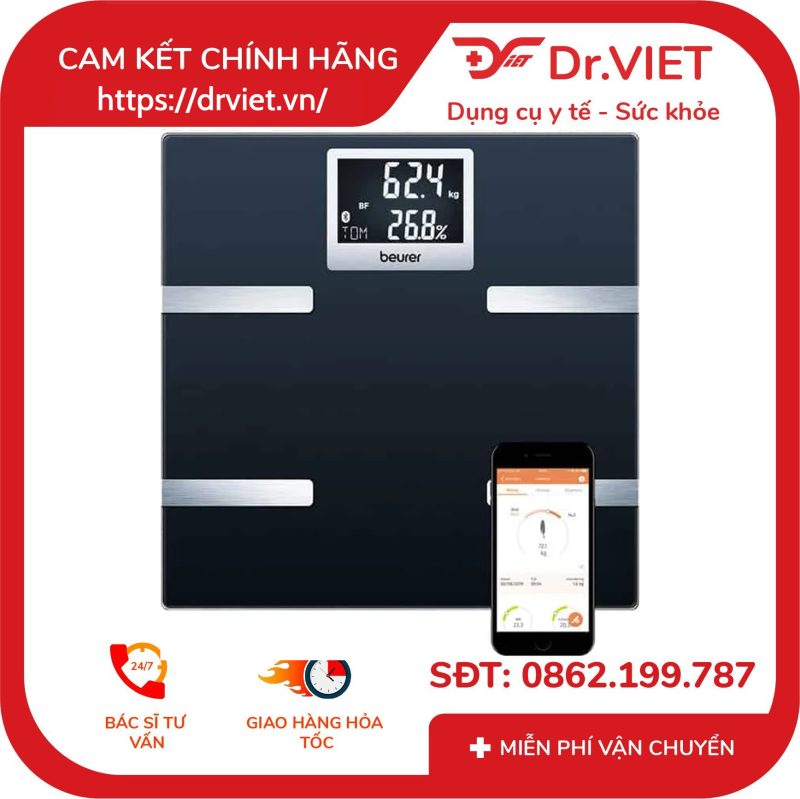 Cân phân tích cơ thể Beurer BF700 Bluetooth