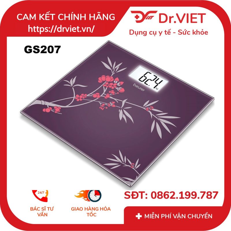 Cân điện tử Beurer GS207 Spring