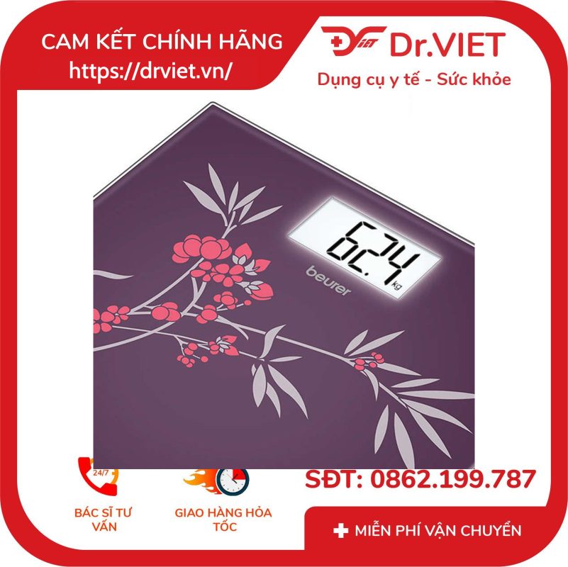 Cân điện tử Beurer GS207 Spring 12 Cân điện tử Beurer GS207 Spring