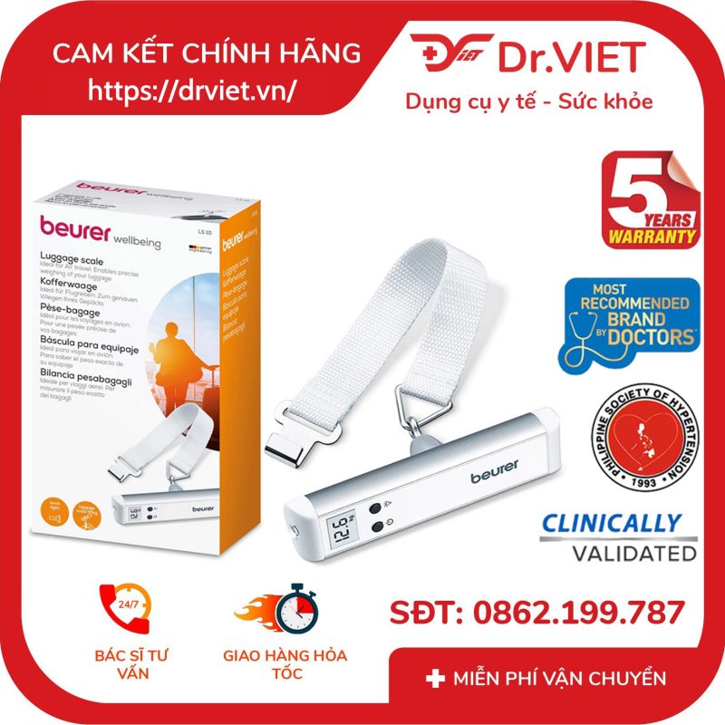 Cân hành lý Beurer LS10 11 Cân hành lý Beurer LS10