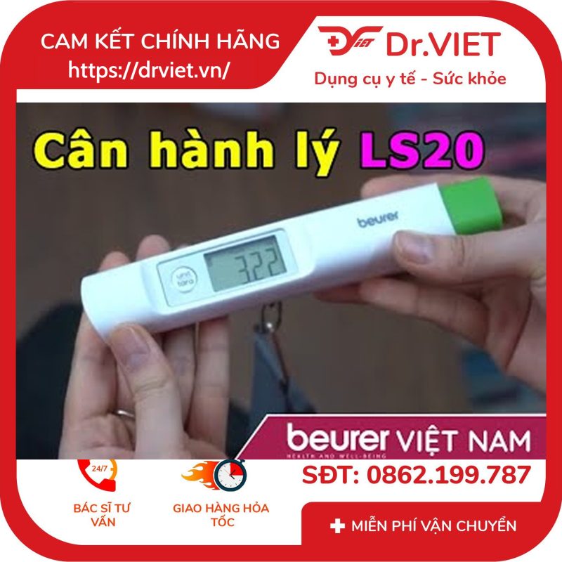 Cân hành lý Beurer LS20 Eco 11 Cân hành lý Beurer LS20 Eco