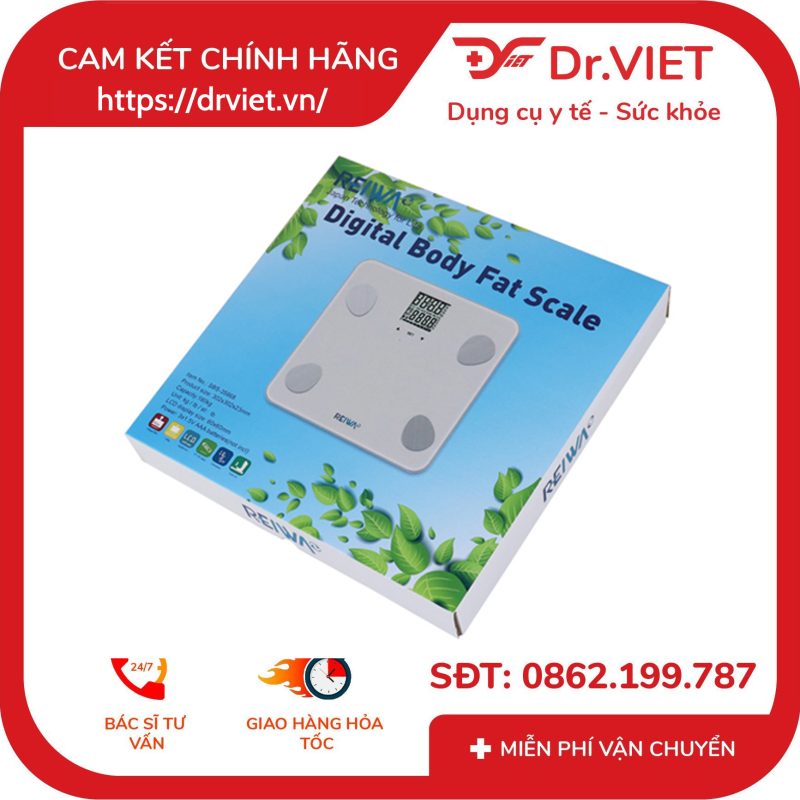 Cân phân tích chỉ số cơ thể Reiwa 35868 9 Cân phân tích chỉ số cơ thể Reiwa 35868