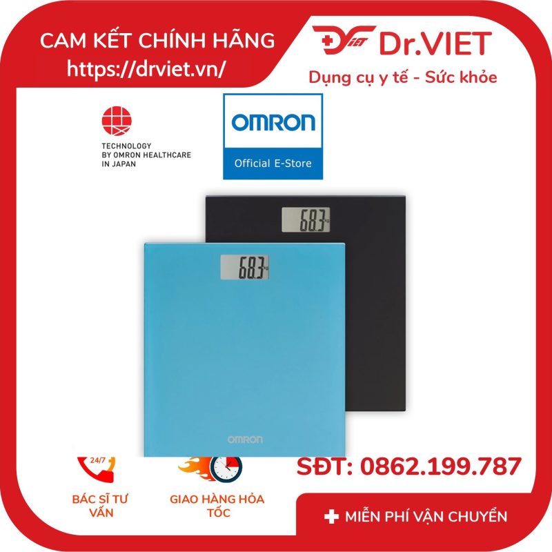Cân sức khỏe điện tử Omron HN-286 10 Cân sức khỏe điện tử Omron HN-286