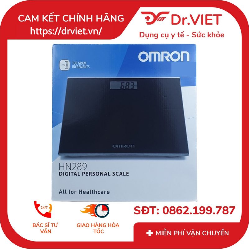 Cân sức khoẻ điện tử Omron HN-289 13 Cân sức khoẻ điện tử Omron HN-289