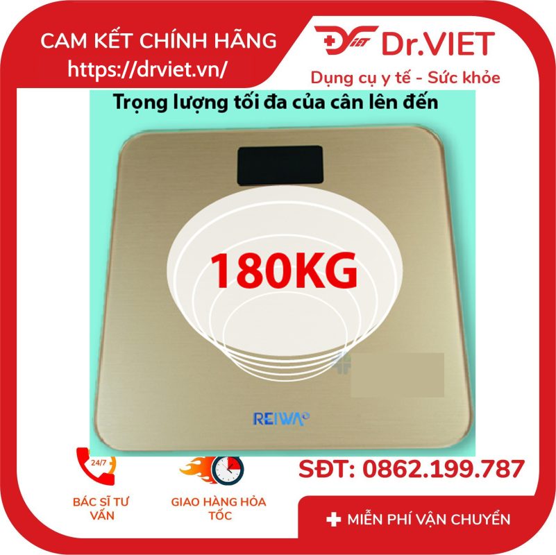 Cân sức khỏe điện tử Reiwa 30307A 12 Cân sức khỏe điện tử Reiwa 30307A