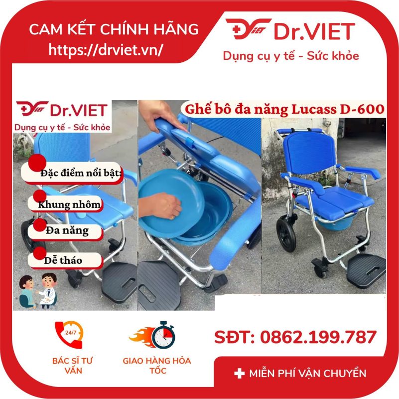 Ghế bô đa năng có bánh xe Lucass D-600 13 Ghế bô đa năng có bánh xe Lucass D-600