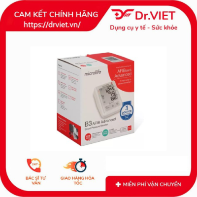 Máy đo huyết áp bắp tay điện tử Microlife B3 AFIB 2 Máy đo huyết áp bắp tay điện tử