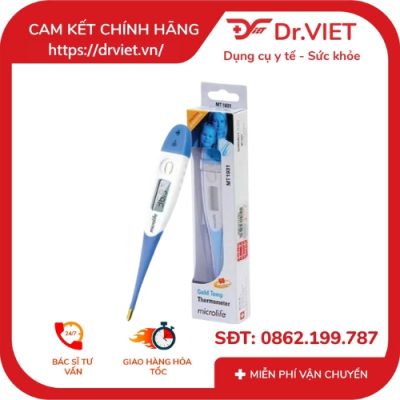 Nhiệt kế điện tử Microlife MT1931GT – Đo nhanh, chính xác chỉ sau 60 giây 3 Nhiệt kế điện tử dạng bút MT 1931GT - Đo nhiệt độ nhanh, chính xác chỉ sau 60 giây