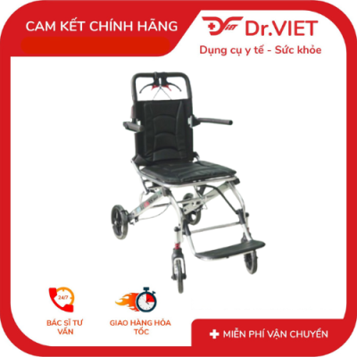 Xe lăn nhôm du lịch Lucass X-963 (X-69) - Gọn nhẹ, tiện lợi