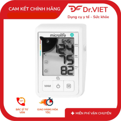 Máy Đo Huyết Áp Microlife B3 Basic Chuẩn Y Khoa