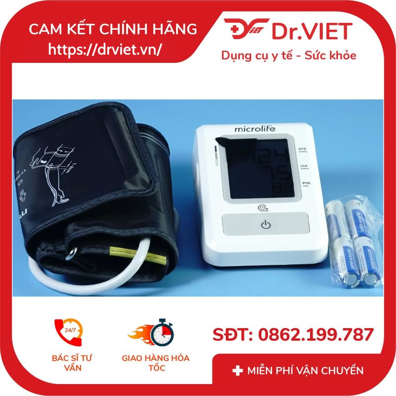 Máy đo huyết áp bắp tay Microlife B2 Easy 14 Máy đo huyết áp bắp tay Microlife B2 Easy