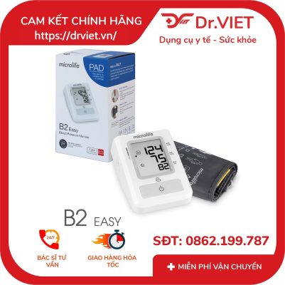 Máy đo huyết áp bắp tay Microlife B2 Easy