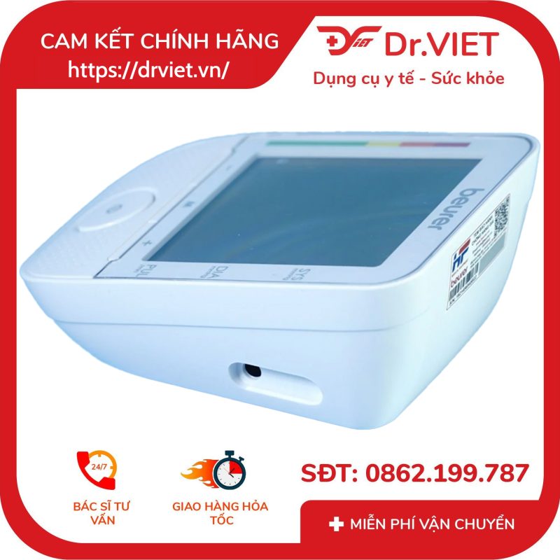 Máy đo huyết áp bắp tay có giọng nói Beurer BM49 12 Máy đo huyết áp bắp tay có giọng nói Beurer BM49