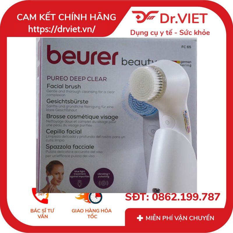 Máy rửa mặt Beurer FC65 12 Máy rửa mặt Beurer FC65