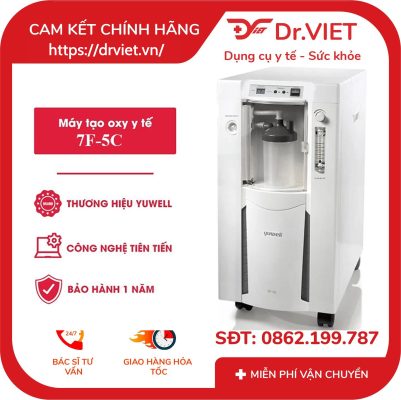Máy tạo oxy 5 lít Yuwell 7F-5C