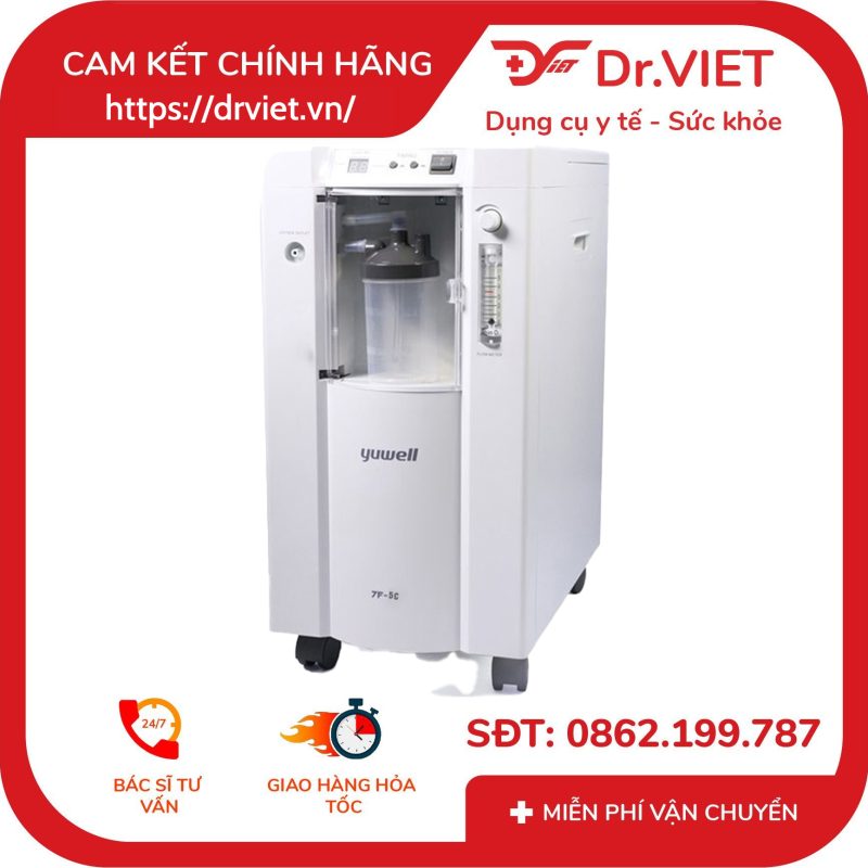 Alternative view of Máy tạo oxy 5 lít Yuwell 7F-5C