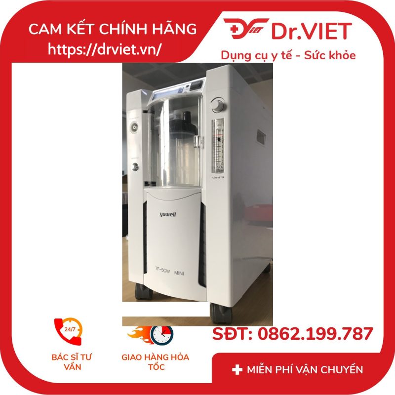 Máy tạo oxy Yuwell 7F-5CW 14 Máy tạo oxy Yuwell 7F-5CW