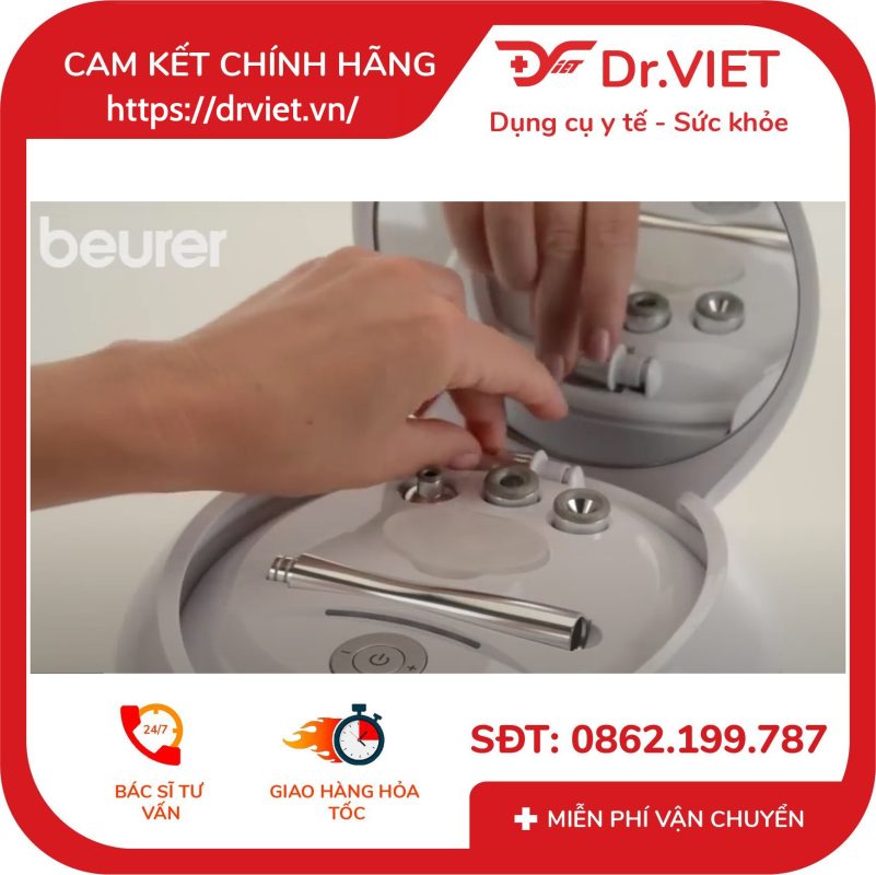 Máy trị liệu da mặt Beurer FC100 13 Máy trị liệu da mặt Beurer FC100