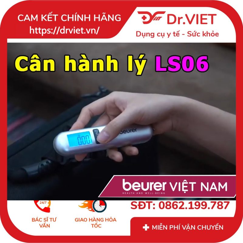 Cân hành lý Beurer LS06 15 Cân hành lý Beurer LS06