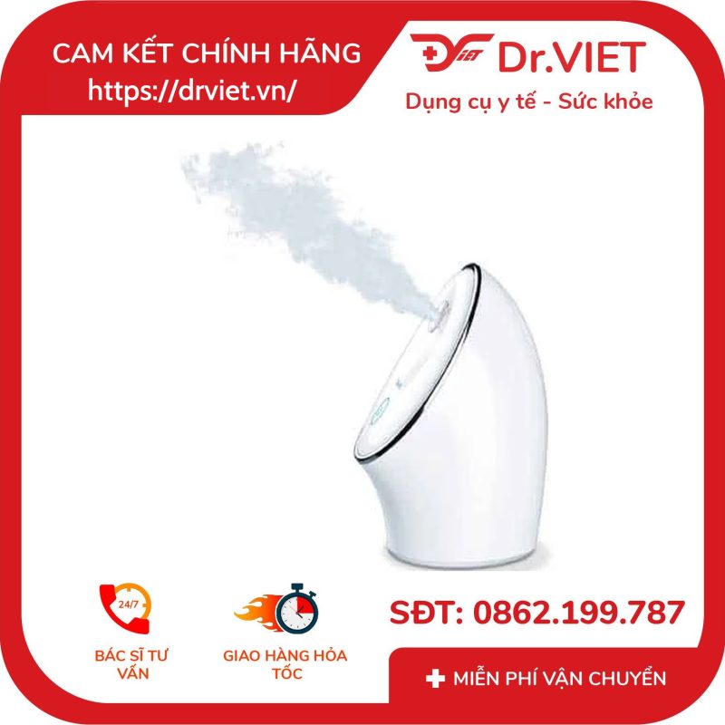 Máy xông hơi mặt Beurer FC72 công nghệ ion 13 Máy xông hơi mặt Beurer FC72 công nghệ ion