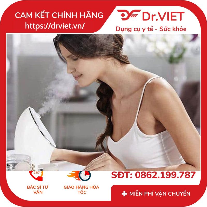 Máy xông hơi mặt Beurer FC72 công nghệ ion 12 Máy xông hơi mặt Beurer FC72 công nghệ ion