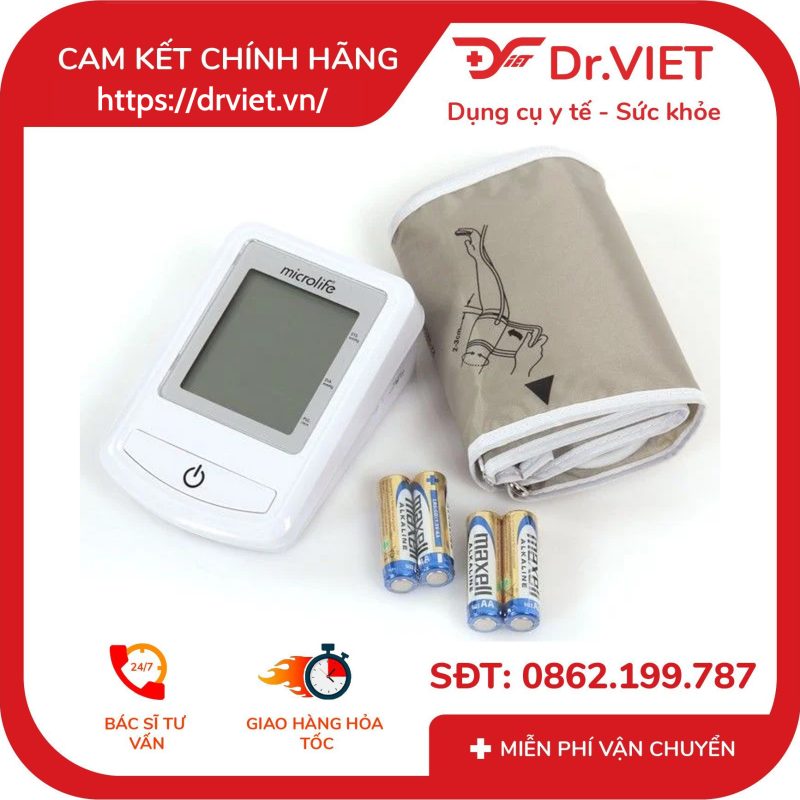Máy đo huyết áp bắp tay Microlife BP 3NZ1-1P