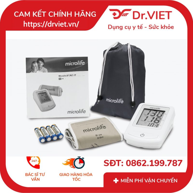 Máy đo huyết áp bắp tay Microlife BP 3NZ1-1P