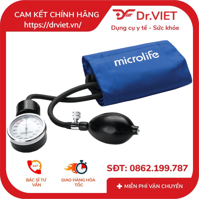 Máy đo huyết áp cơ Microlife AG1-10 14 Máy đo huyết áp cơ Microlife AG1-10