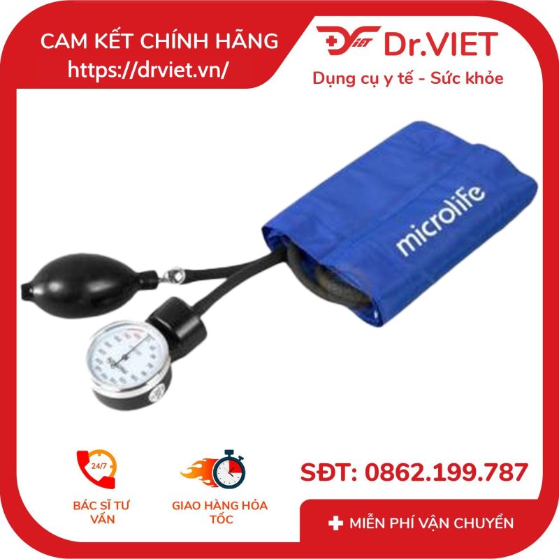 Máy đo huyết áp cơ Microlife AG1-10 13 Máy đo huyết áp cơ Microlife AG1-10