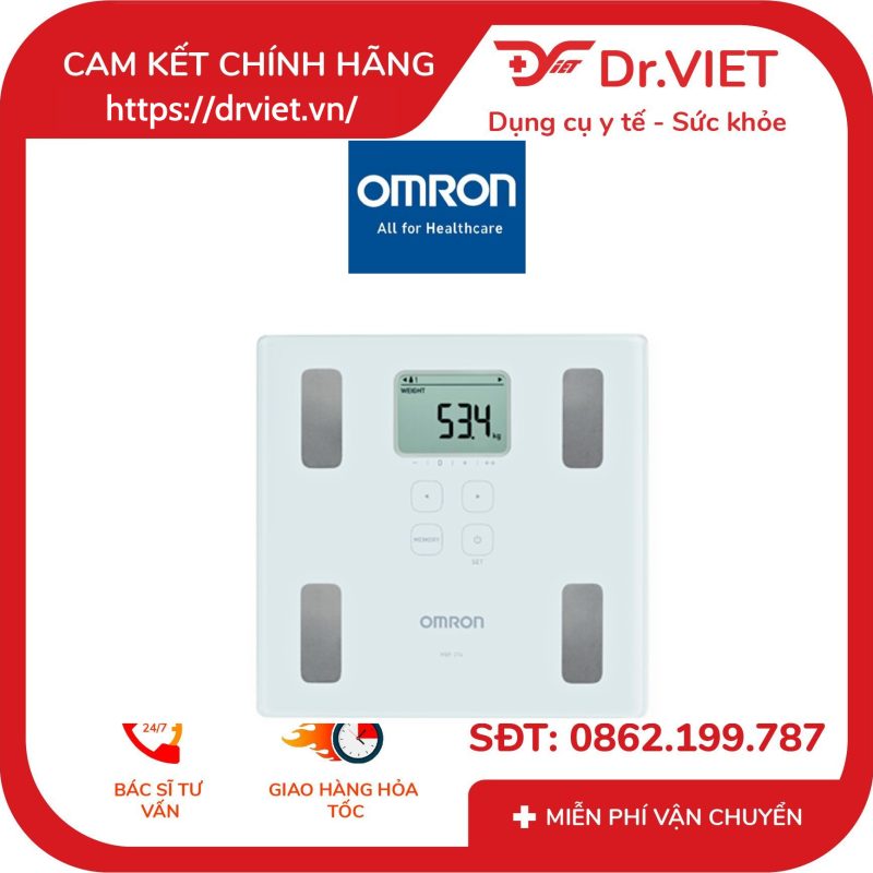 Máy đo thành phần cơ thể Omron HBF-214 11 Máy đo thành phần cơ thể Omron HBF-214