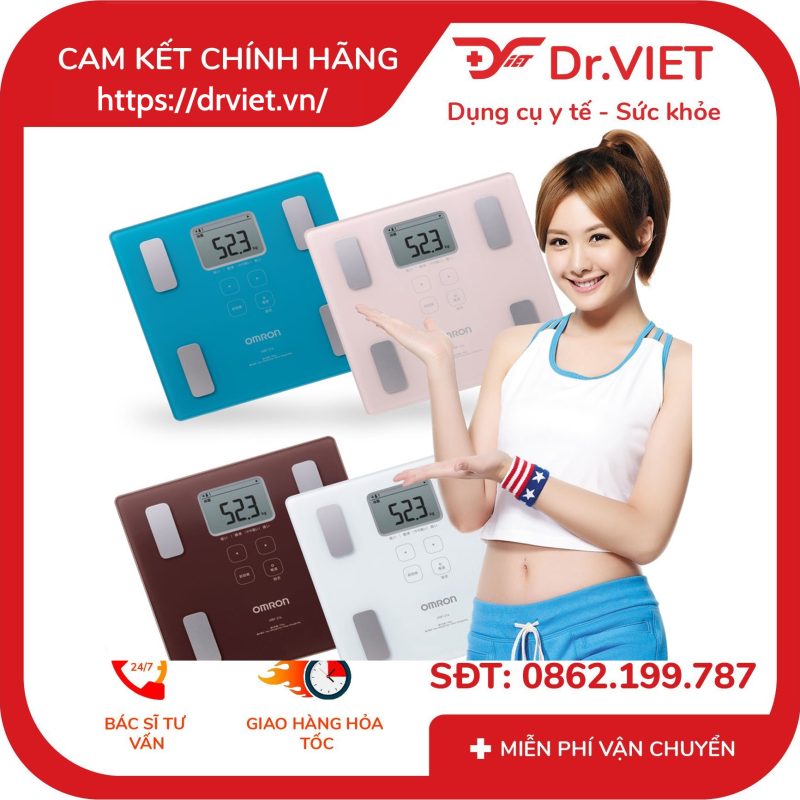Máy đo thành phần cơ thể Omron HBF-214 13 Máy đo thành phần cơ thể Omron HBF-214