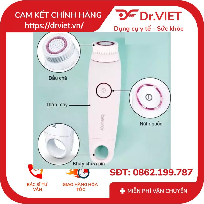 Máy rửa mặt Beurer FC45 16 Máy rửa mặt Beurer FC45