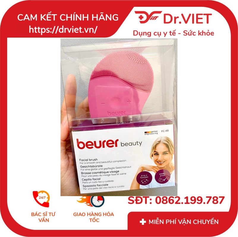 Máy rửa mặt massage Beurer FC49 14 Máy rửa mặt massage Beurer FC49