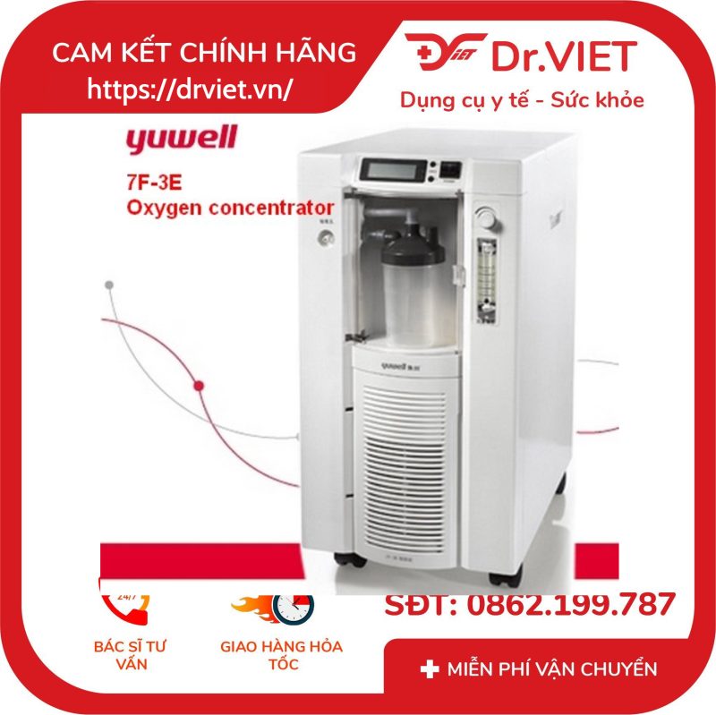 Máy tạo oxy 3 lít Yuwell 7F-3E