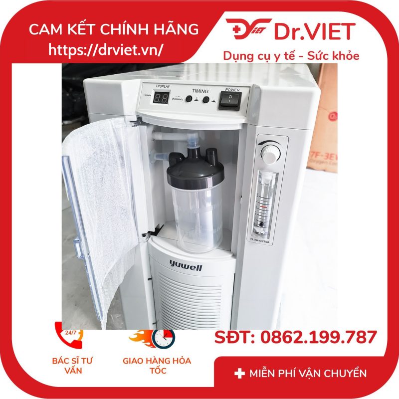 Máy tạo oxy 3 lít Yuwell 7F-3E 13 Máy tạo oxy 3 lít Yuwell 7F-3E