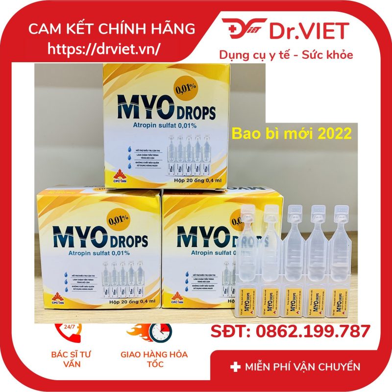 Dung dịch nhỏ mắt Myodrops