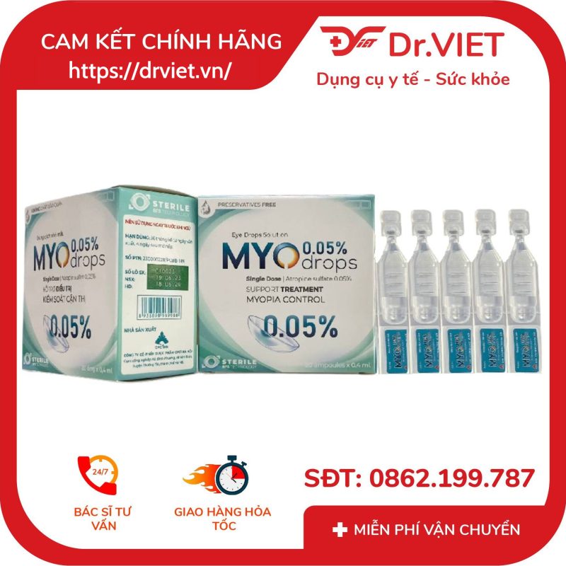 Dung dịch nhỏ mắt Myodrops