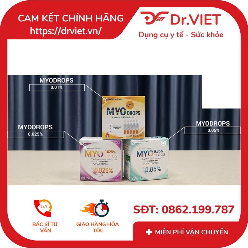 Dung dịch nhỏ mắt Myodrops