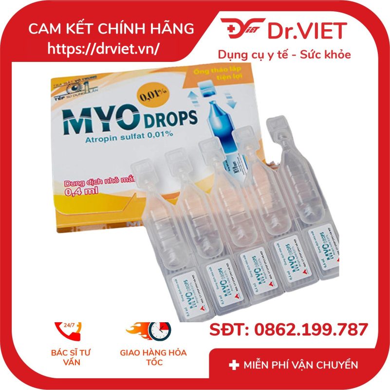 Dung dịch nhỏ mắt Myodrops 16 Dung dịch nhỏ mắt Myodrops
