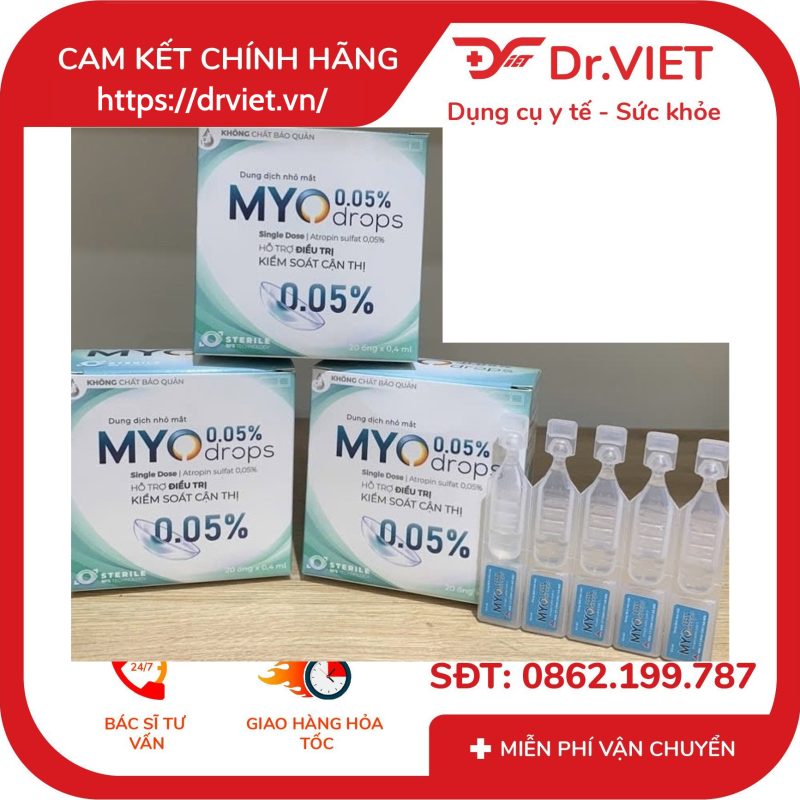 Dung dịch nhỏ mắt Myodrops
