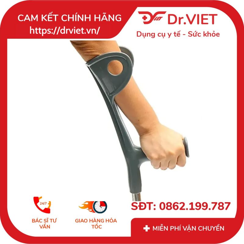 Nạng Khuỷu Tay Lucass C37 (1 Cây) 11 Nạng Khuỷu Tay Lucass C37 (1 Cây)