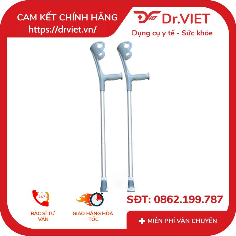 Nạng Khuỷu Tay Lucass C37 (1 Cây) 13 Nạng Khuỷu Tay Lucass C37 (1 Cây)