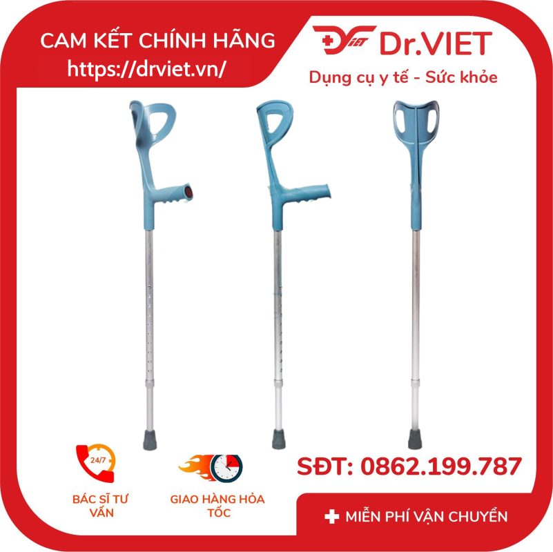 Nạng Khuỷu Tay Lucass C37 (1 Cây) 15 Nạng Khuỷu Tay Lucass C37 (1 Cây)