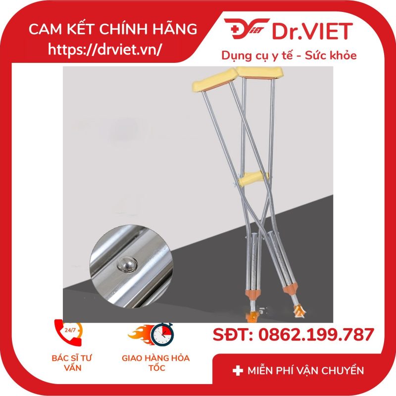 Nạng chống nách Lucass C-31 cho trẻ em 11 Nạng chống nách Lucass C-31 cho trẻ em