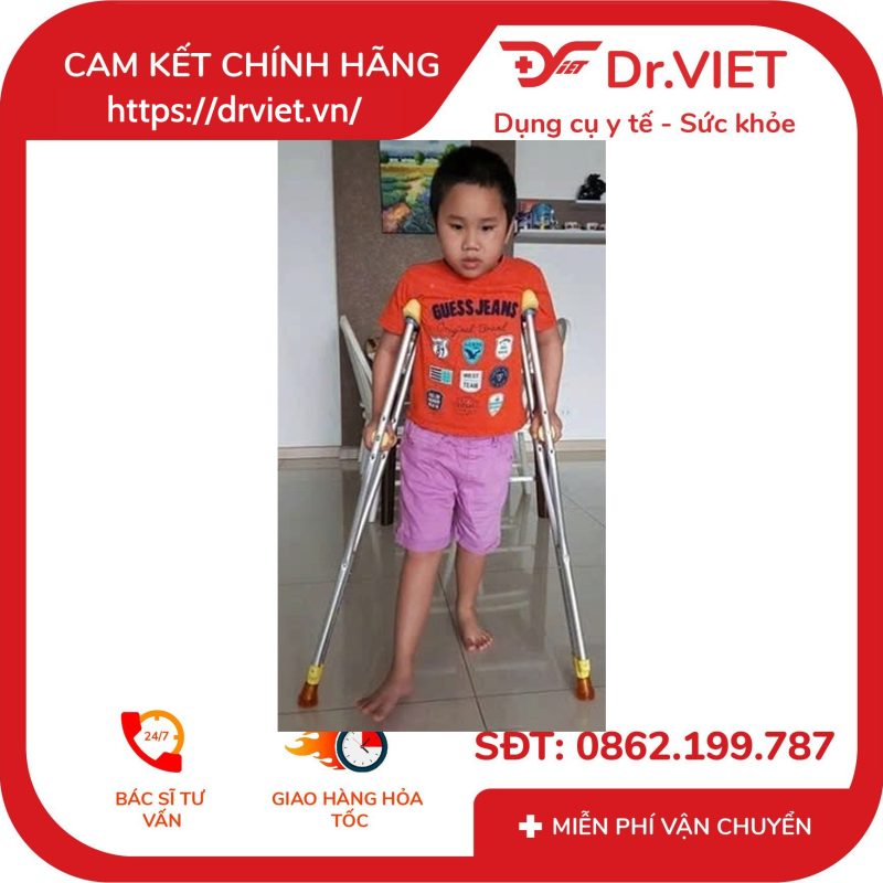 Nạng chống nách Lucass C-31 cho trẻ em 12 Nạng chống nách Lucass C-31 cho trẻ em