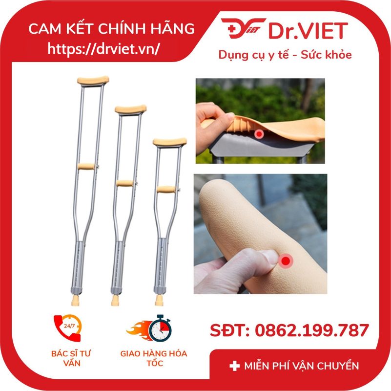 Nạng chống nách Lucass C-31 cho trẻ em 14 Nạng chống nách Lucass C-31 cho trẻ em