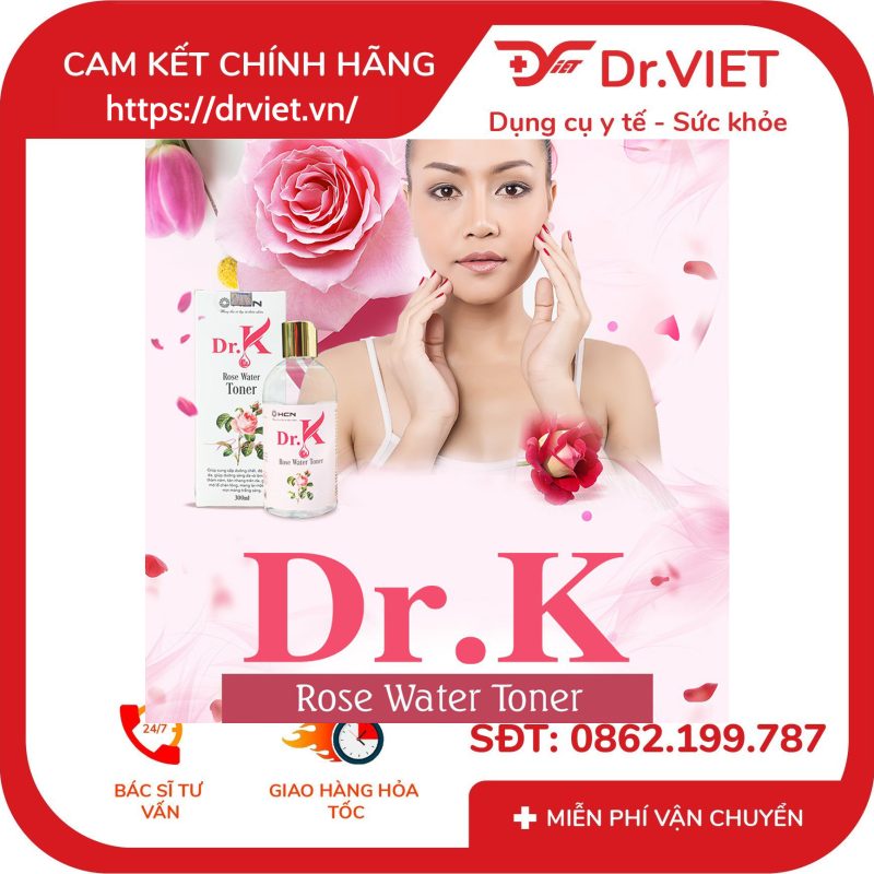 Nước hoa hồng Dr.K cấp ẩm mềm da 300ml 11 Nước hoa hồng Dr.K cấp ẩm mềm da 300ml