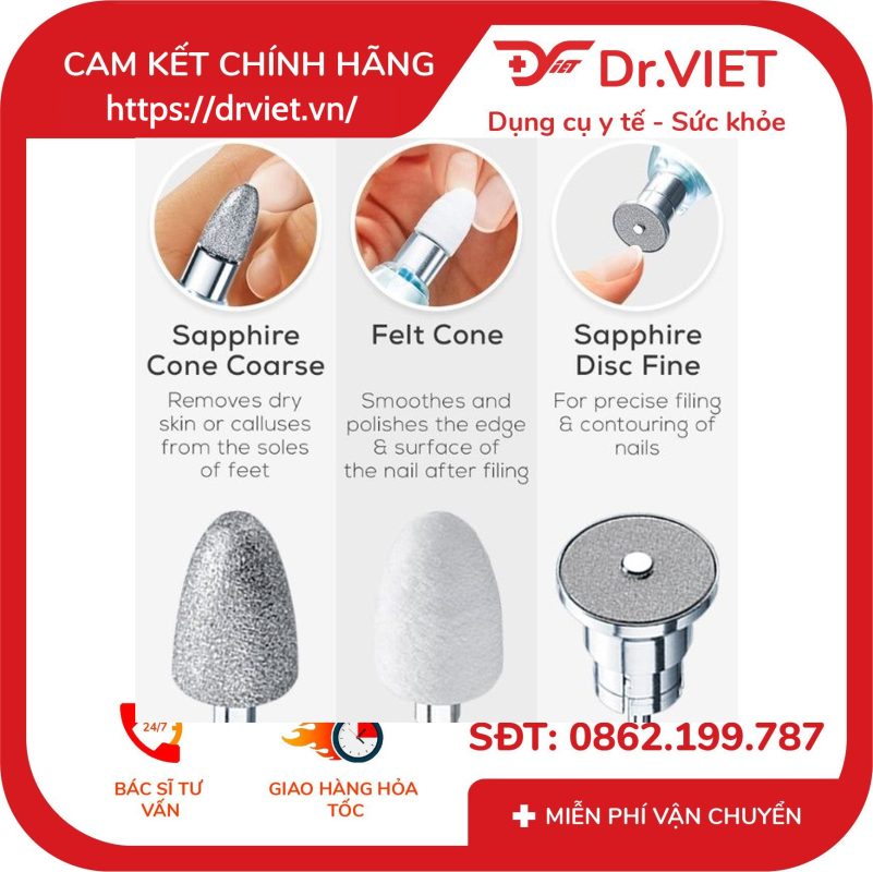 Thiết bị làm móng Beurer MP62 15 Thiết bị làm móng Beurer MP62